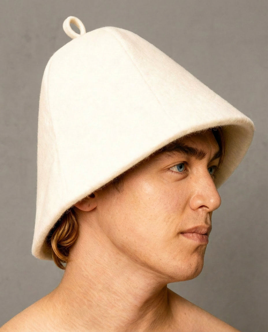 SAUNA HAT // ARCHITECTURAL FELT